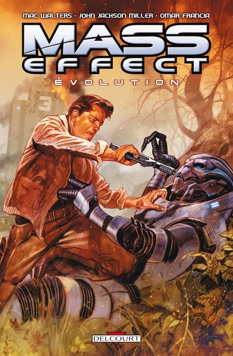  Mass Effect T1 : Evolution (0), comics chez Delcourt de Jackson Miller, Walters, Silva, Francia, Atiyeh, Carnevale