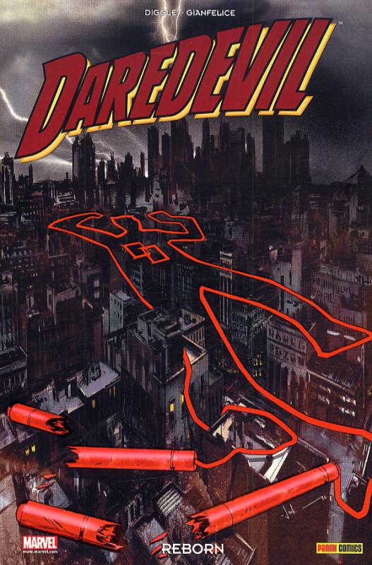  Daredevil - L'homme sans peur – 100% Marvel, T23 : Reborn (0), comics chez Panini Comics de Diggle, Gianfelice, Hollingsworth, Jock
