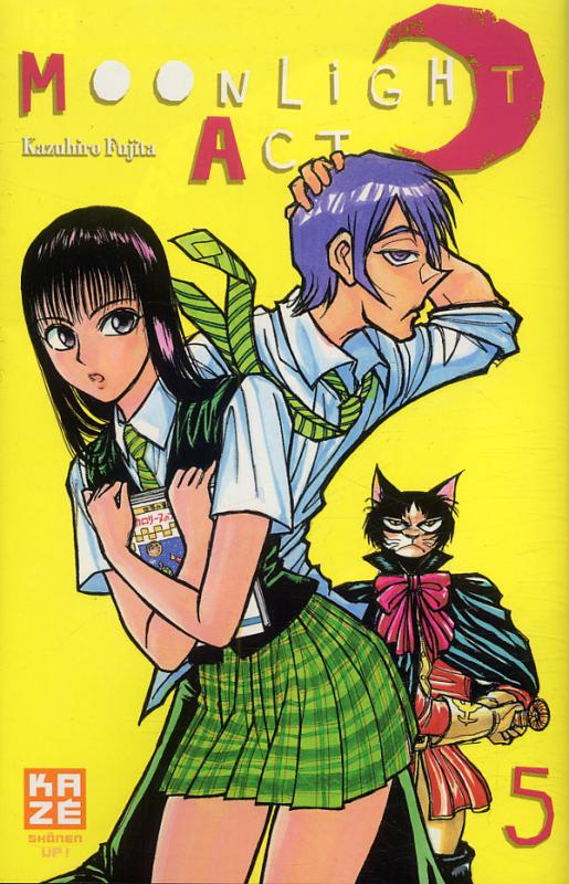  Moonlight act  T5, manga chez Kazé manga de Fujita