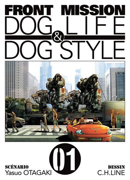  Front Mission - Dog Life and Dog Style T1, manga chez Ki-oon de Otagaki, C.H.LINE