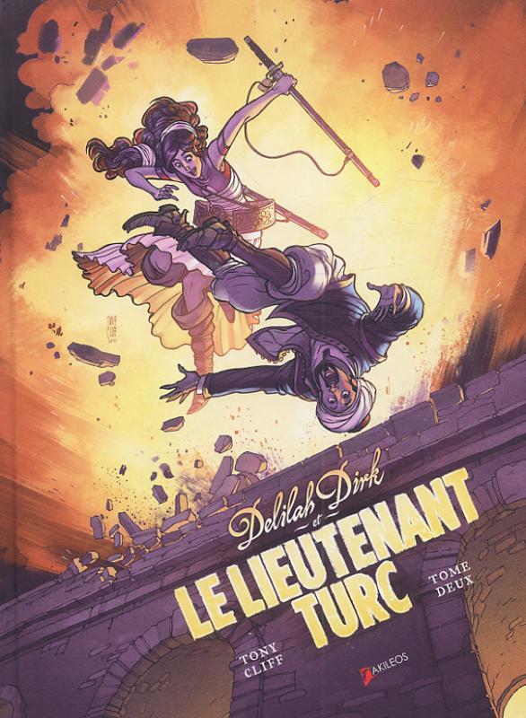  Delilah Dirk T2 : Et le lieutenant Turc (deuxième partie) (0), comics chez Akileos de Cliff