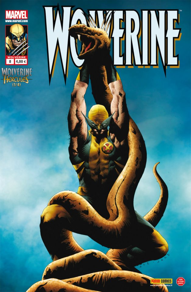  Wolverine (revue) – Revue V 2, T8 : Mythes, monstres et mutants (1/4) (0), comics chez Panini Comics de Tieri, Aaron, Santacruz, Guedes, Wilson, Baumann, Lee