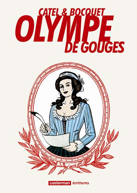 Olympe de Gouges, bd chez Casterman de Bocquet, Catel