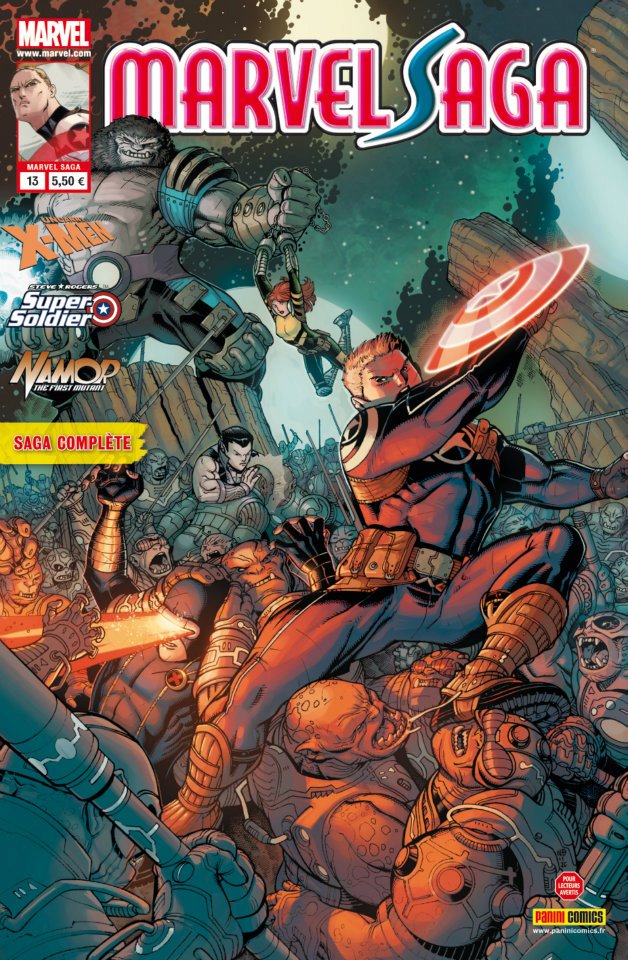  Marvel Saga – V 1, T13 : L'évasion de la zone négative (0), comics chez Panini Comics de Asmus, Bradshaw, Roberson, Fiumara, Charalampidis