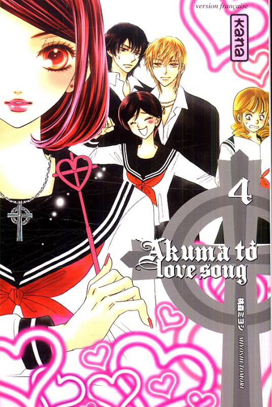  Akuma to love song T4, manga chez Kana de Tomori