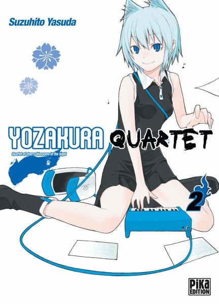  Yozakura quartet T2, manga chez Pika de Suzuhito