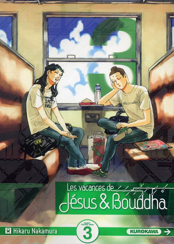 Les Vacances de Jésus et Bouddha T3, manga chez Kurokawa de Nakamura 