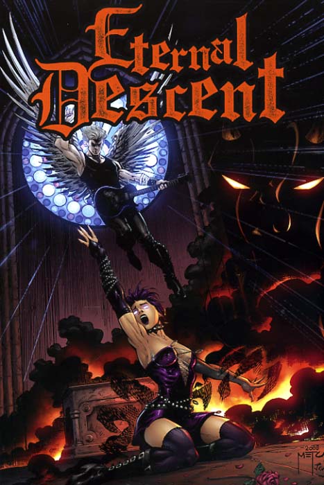  Eternal Descent T1, comics chez French Eyes de Leon, Metcalf, Guzman, Tartaglia