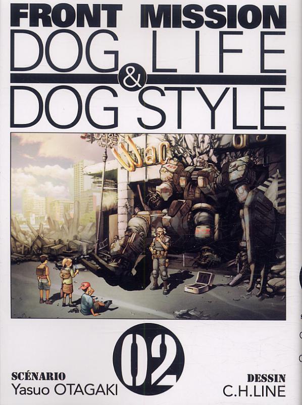  Front Mission - Dog Life and Dog Style T2, manga chez Ki-oon de Otagaki, C.H.LINE