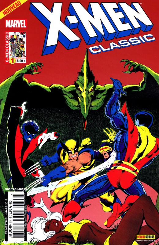  X-Men (revue) – Classic, T1 : Terre mortelle (0), comics chez Panini Comics de Claremont, Byrne, Golden, Smith, Oliver, Wein, Mouly, Wein