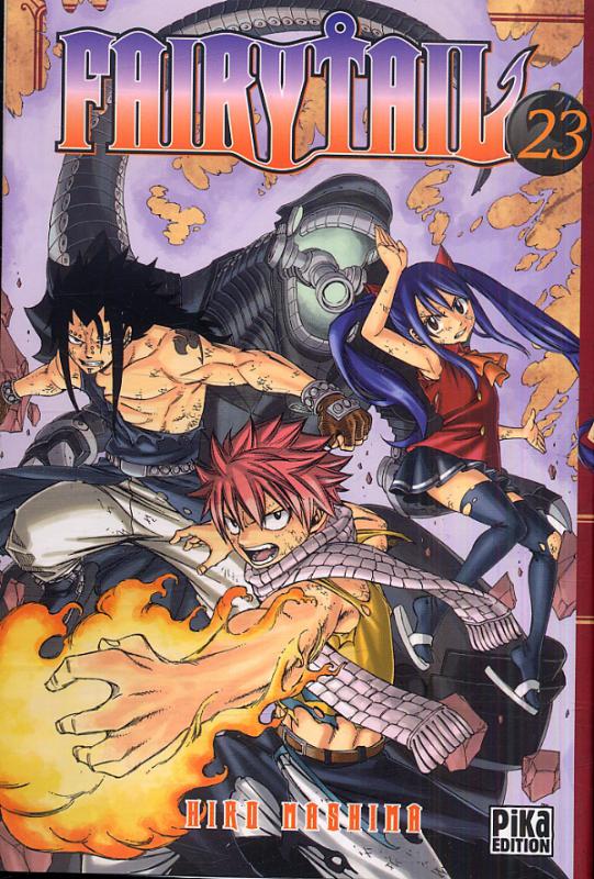  Fairy Tail T23, manga chez Pika de Mashima
