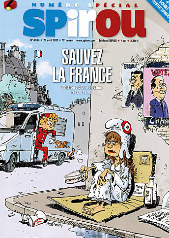 Spirou (Le journal de) : Sauvez la France (0), bd chez Dupuis de Collectif