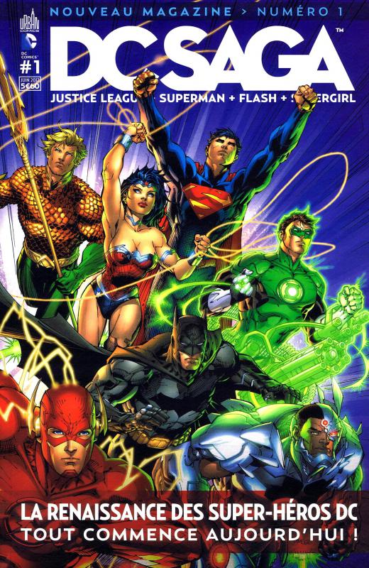  DC Saga T1, comics chez Urban Comics de Buccellato, Manapul, Johnson, Green, Johns, Perez, Lee, Merino, Asrar, Sinclair, McCaig, Reis