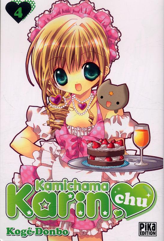  Kamichama Karin chu T4, manga chez Pika de Kogé-donbo