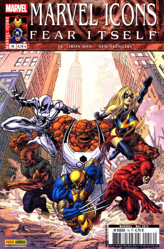  Marvel Icons T16 : Ascension (0), comics chez Panini Comics de Fraction, Hickman, Bendis, Epting, Larroca, Kitson, Deodato Jr, Conrad, d' Armata, Mounts, Beredo