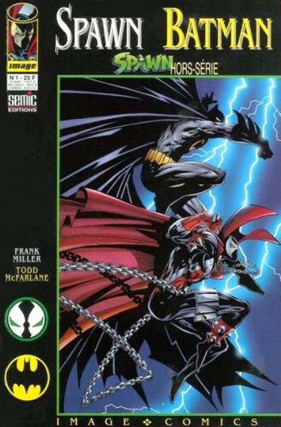  Spawn - Hors série T1 : Spawn / Batman (0), comics chez Semic de Miller, McFarlane, Oliff