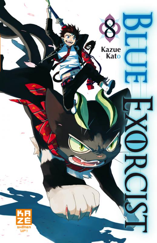  Blue exorcist T8, manga chez Kazé manga de Kato
