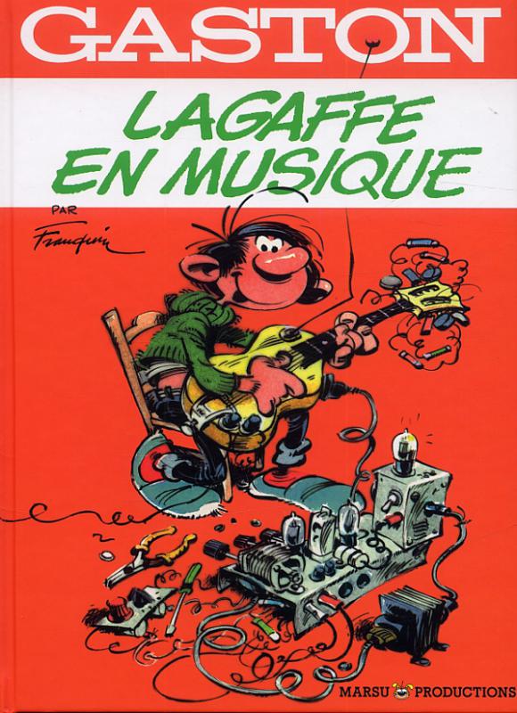 Gaston : Lagaffe en musique (0), bd chez Marsu Productions de Franquin