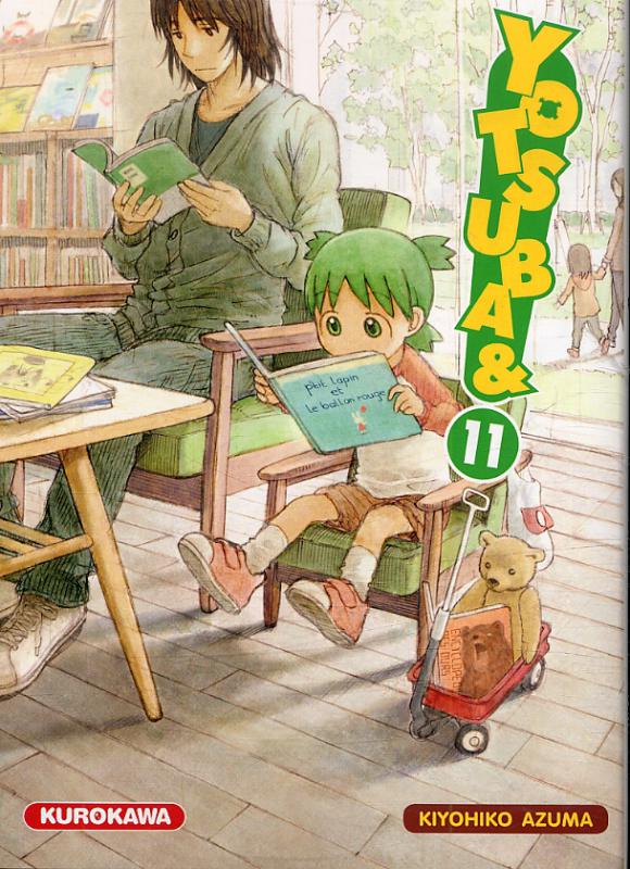  Yotsuba to T11, manga chez Kurokawa de Azuma