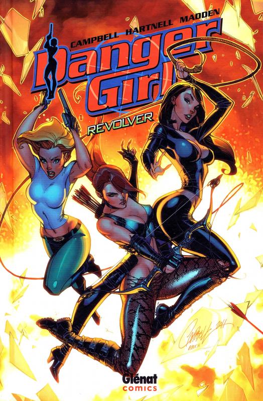 Danger girl : Revolver (0), comics chez Glénat de Hartnell, Campbell, Chris Madden, Cox