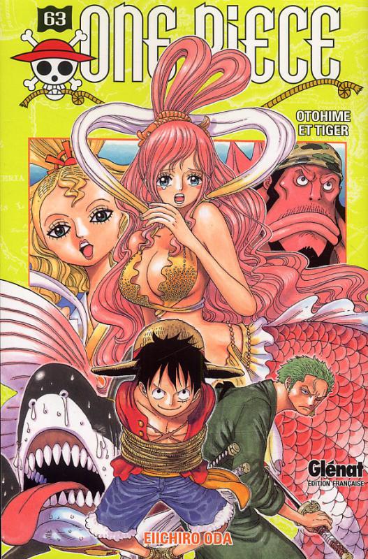  One Piece T63, manga chez Glénat de Oda