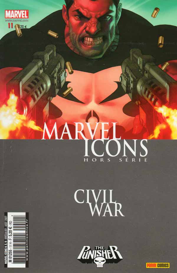  Marvel Icons - Hors série T11 : The Punisher : Comment j'ai gagné la guerre (0), comics chez Panini Comics de Fraction, Deodato Jr, Olivetti, Beredo, White