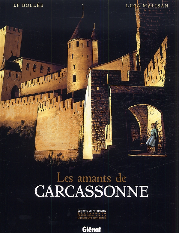 Les Amants de Carcassonne, bd chez Glénat de Bollée, Malisan, Fogolin