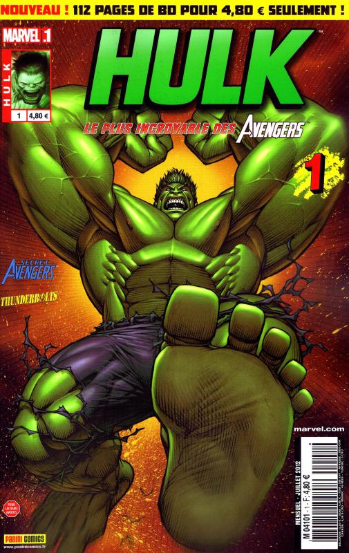  Hulk – Revue V 2, T1 : Hulk contre Banner (0), comics chez Panini Comics de Remender, Aaron, Parker, Zircher, Shalvey, Portacio, Gandini, Martin jr, Troy, Prianto, Rosenberg, Keown