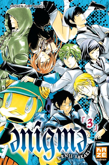  Enigma T3, manga chez Kazé manga de Sakaki