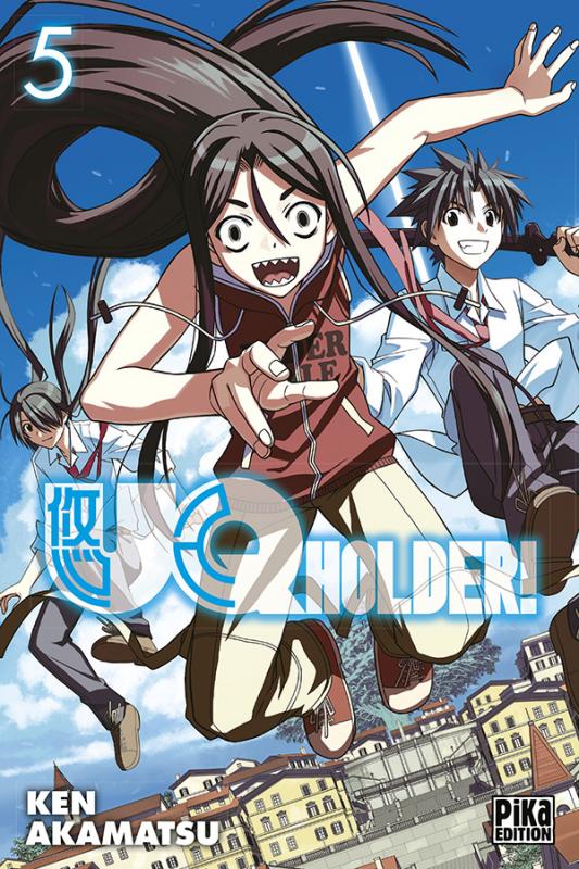  UQ Holder! T5, manga chez Pika de Akamatsu