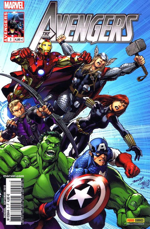 The Avengers (revue) – V 3, T3 : Zodiaque (0), comics chez Panini Comics de Brubaker, Bunn, Bendis, Acuña, Bagley, Vitti, Davis, Martin, Tartaglia, Mounts