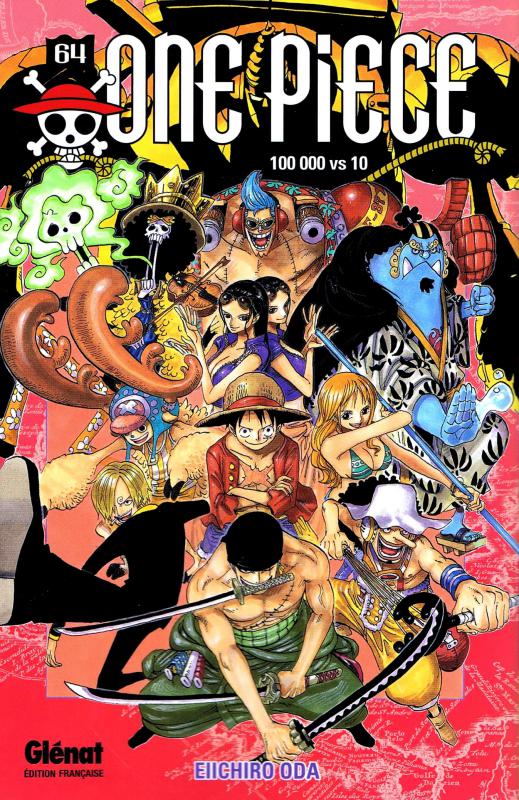  One Piece T64, manga chez Glénat de Oda
