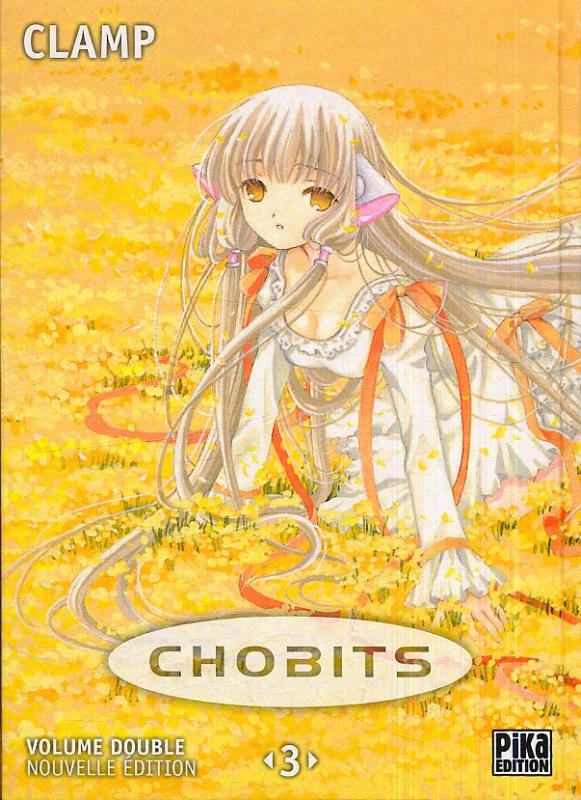  Chobits – Edition double, T3, manga chez Pika de Clamp