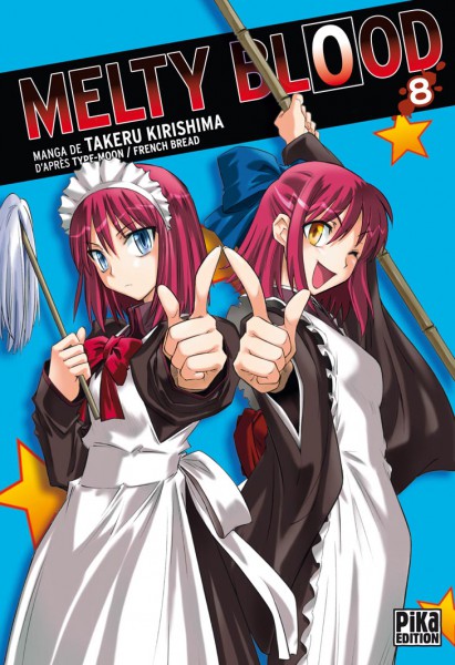  Melty blood T8, manga chez Pika de French bread, Type-moon, Kirishima