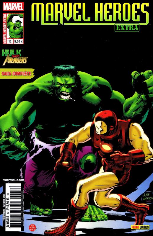  Marvel Heroes Extra T12 : Hulk smash the Avengers (0), comics chez Panini Comics de Casey, Stern, Frenz, Van Lente, McCann, DeFalco, Moline, Padilla, Fiumara, Oeming, Tartaglia, Beaulieu, Filardi, Serrand, Weeks