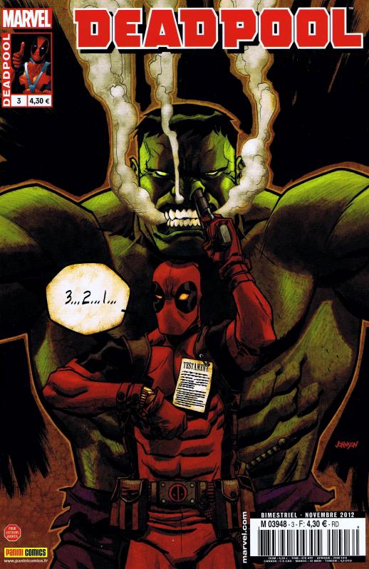  Deadpool (revue) – V 3, T3 : Opération annihilation (0), comics chez Panini Comics de Way, Barbieri, Dazo, Vella, Mossa, Filardi, Johnson