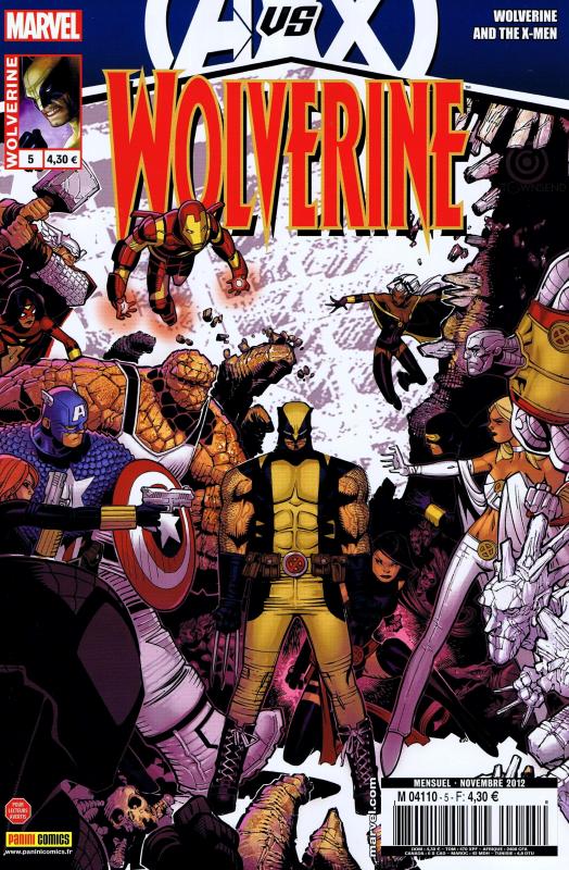  Wolverine (revue) – Revue V 3, T5 : Et ce fut la guerre (0), comics chez Panini Comics de Aaron, Bachalo, Guedes