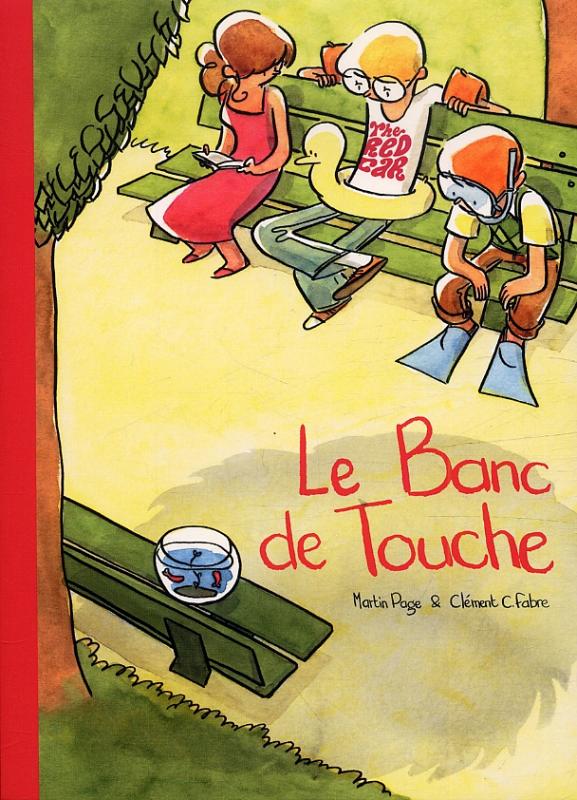 Le Banc de touche, bd chez Vraoum! de Page, Fabre