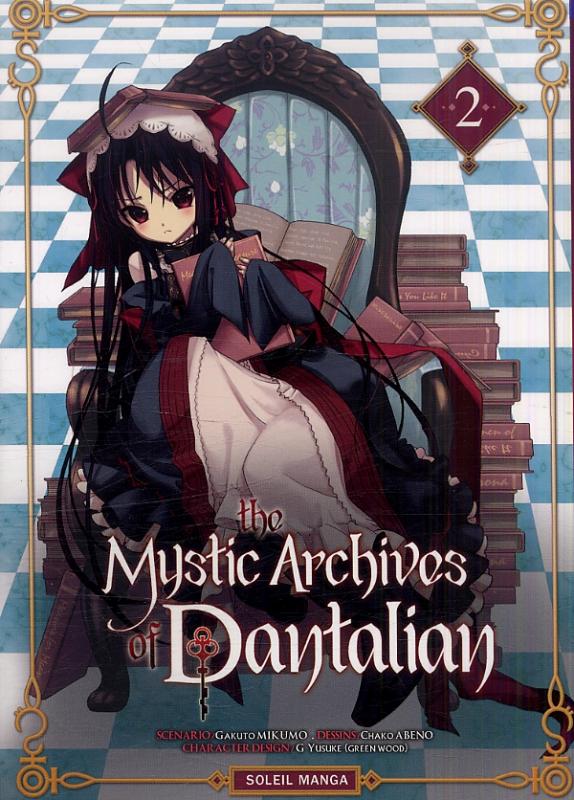 The mystic archives of Dantalian T2, manga chez Soleil de Mikumo, Yusuke (Green Wood), Abeno