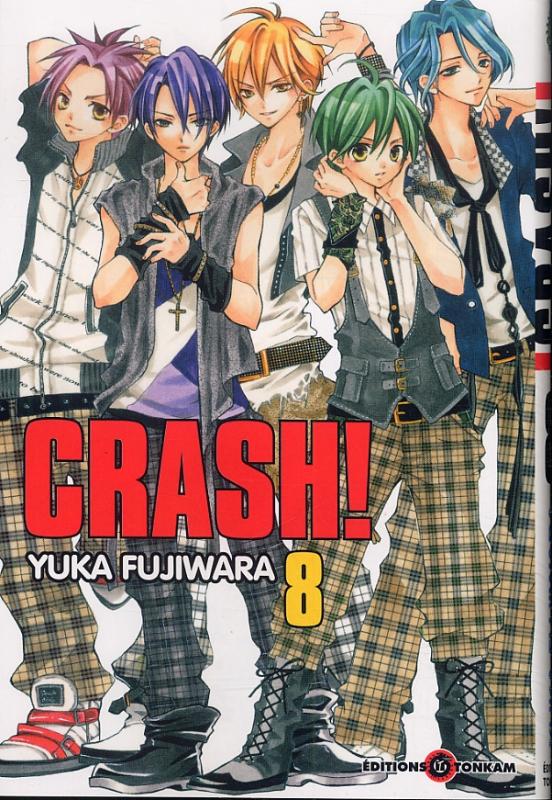 Crash !! T8, manga chez Tonkam de Fujiwara