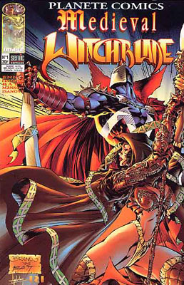  Planète Comics – Revue V 2, T1 : Medieval Witchblade (0), comics chez Semic de Ennis, Billy Tan Mung Khoy, Peterson, Wynn, Manson