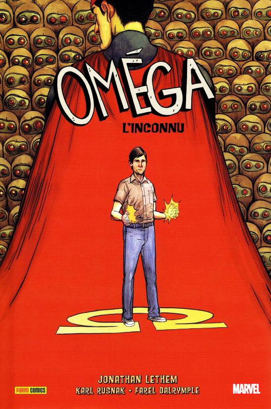 Omega l'inconnu, comics chez Panini Comics de Rusnak, Lethem, Dalrymple