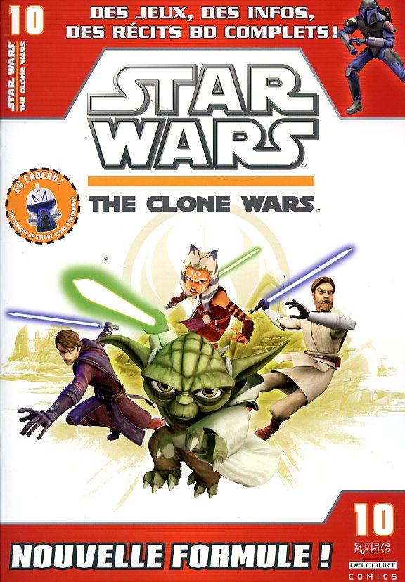  Star Wars (revue) – The clone wars, T10, comics chez Delcourt de Hoskin, Barr, Sniley, Roberts, Digikore studio
