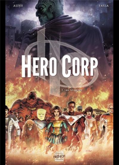  Hero Corp T1 : Les Origines (0), comics chez Soleil de Astier, Failla, Héban
