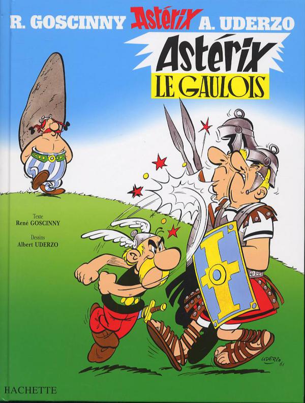  Astérix T1 : Astérix le gaulois (0), bd chez Hachette de Goscinny, Uderzo