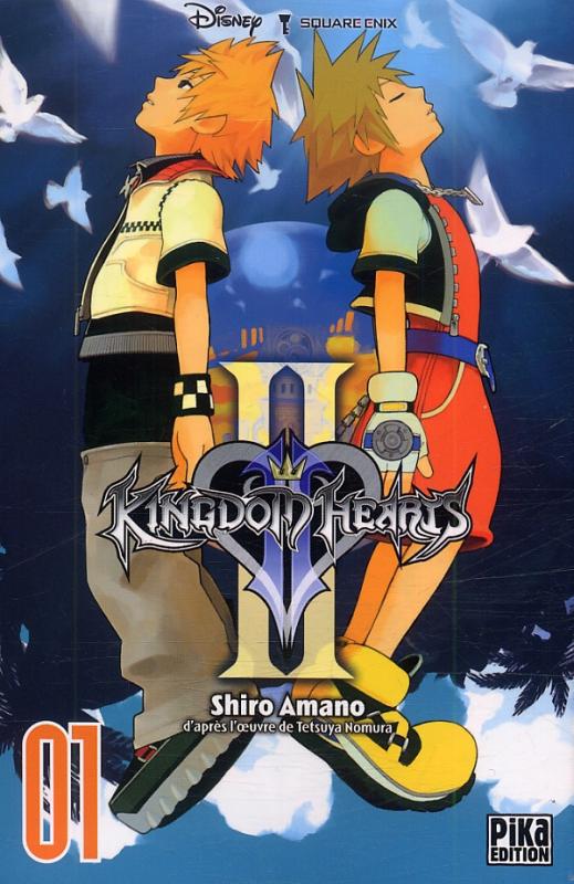  Kingdom hearts II T1, manga chez Pika de Shiro