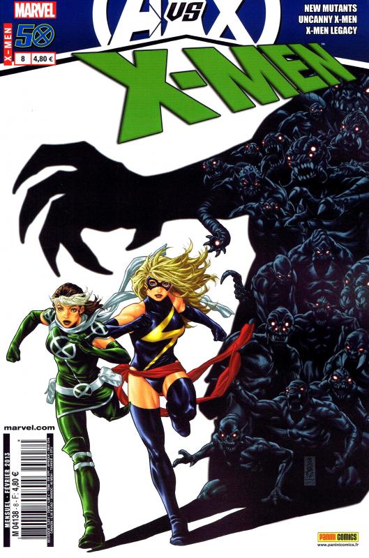  X-Men (revue) – V 3, T8 : Affronter l'avenir (0), comics chez Panini Comics de Lanning, Abnett, Gage, Gillen, Acuña, Baldeon, Ruiz, Fernandez, Reber, Staples, Brooks