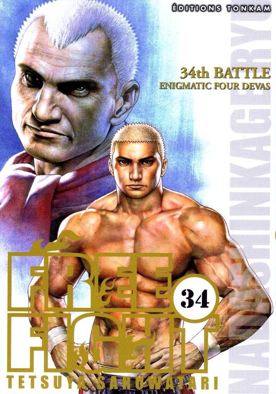  Free Fight - New tough T34, manga chez Tonkam de Saruwatari