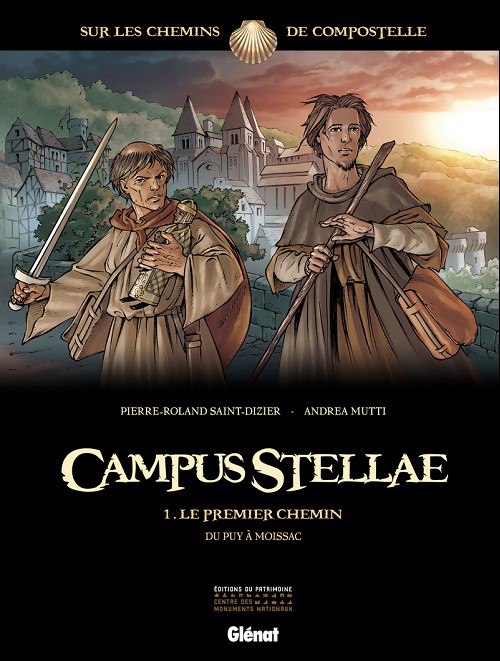  Campus Stellae, sur les chemins de Compostelle T1 : Le premier chemin (0), bd chez Glénat de Saint-Dizier, Mutti, Francescutto