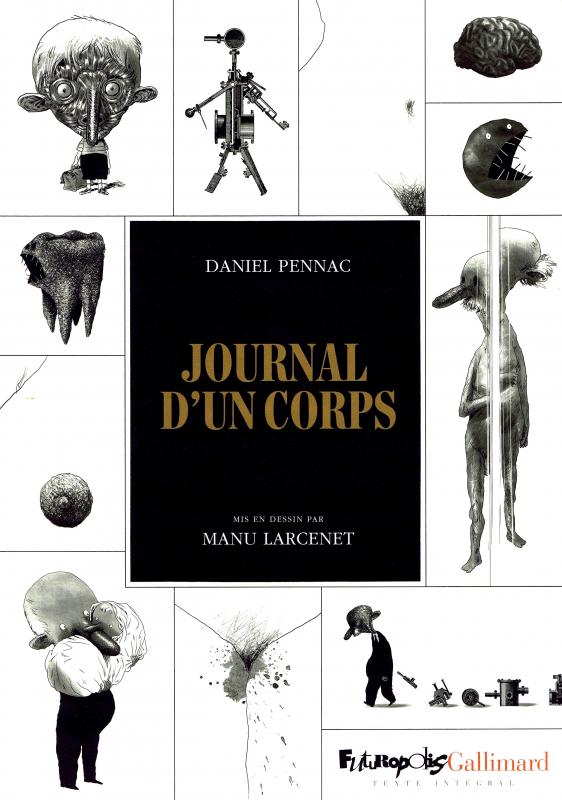 Journal d'un corps, bd chez Futuropolis de Pennac, Larcenet